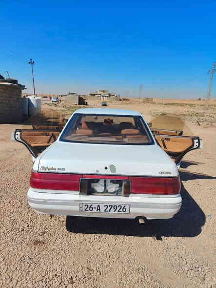 ((((((((  نقد فقط  ))))))))
اعتذر عن الوعده والاقساط 
هارتوب 91  ستيرن يمين محور يسار
سياره بيها دواير گاصهن ع البارد 
وربع باب خلف السائق صبغ
وشويه بارد ب الجاملغ الخلف 
( مكفوله من الگصه ) 
محرك بطه 2.5 بداية تبخير (صرف) 
كير جيد 
4  تايرات جديد 
باتري جديد  ..
 لايت زنون  ..
 تبريد شغال  .. 
رقم السياره ( انگليزي ) 
 صلاح الدين  مشروع وطني 
السنويه جديده و بأسمي لل 29 
شرط التحويل ماكو وكاله 
مكان السياره زمار  او الموصل 
سعر 46 وبي مجال بسيط 
التواصل على الرقم  
***********
***********
