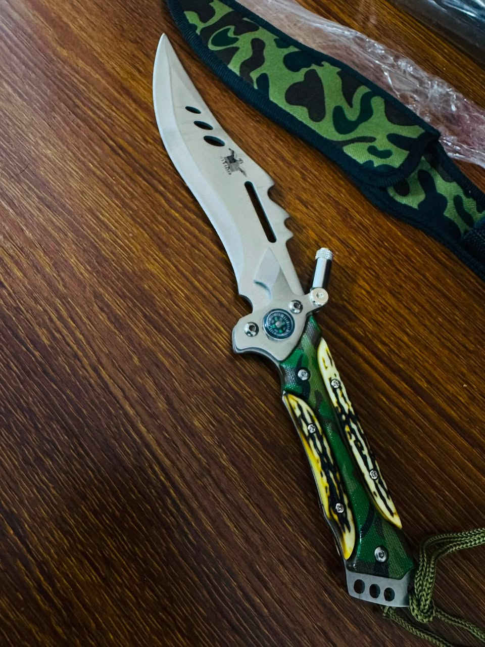 U.S.A (35cm) لجماعة التخييم والعسكر بيها بوصله ولايت ومواصفات حلوه سعرها


**إذا كنت صاحب هذا الإعلان وتريد حذفه لأي سبب، رجاءا أرسل رسالة إلى الدعم الفني**