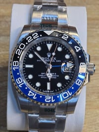 رولكس GMT • باتمان أسود أزرق • ستانلس ستيل