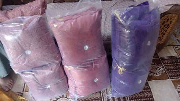 توفرت وجوه كوشات بكل الالوان والموديلات وبسعر 20 الف الدرزن وبالمفرد القطعة 2بالفين دينار تكريت الديوم مجاور افران العايد / محل مفروشات مروان للحجز خاص او تساب ***********
