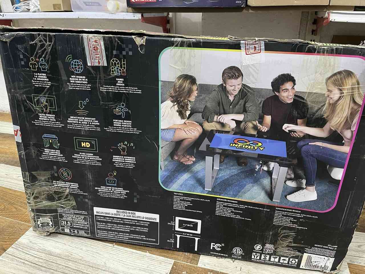 طاوله مال العاب الكترونيه طلعت بهذا الشكل ملحقاتها كامله البيع فحم السعر ٥٠ فقط


**إذا كنت صاحب هذا الإعلان وتريد حذفه لأي سبب، رجاءا أرسل رسالة إلى الدعم الفني**