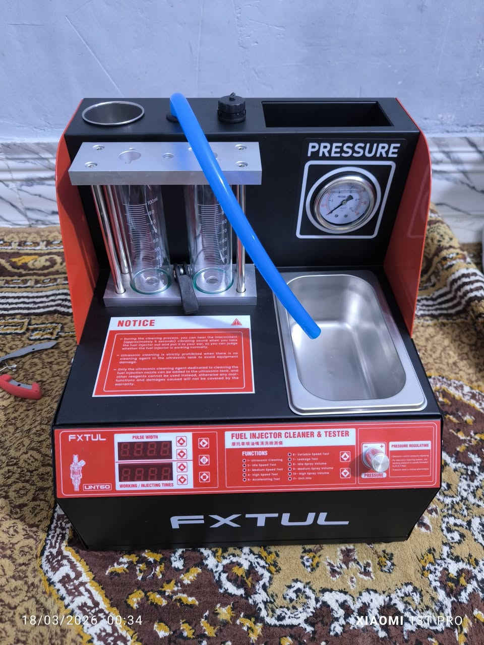 السلام عليكم 
جهاز تنضيف النوزلات ماركه FXYUL
جهاز جديد غير مستخدم جميع الصور موجوده 
السعر مالته بالموقع الرسمي 533 الف 
سعره يمي 275 الف 
*********** 
يتوفر توصيل إلى جميع محافظات العراق
