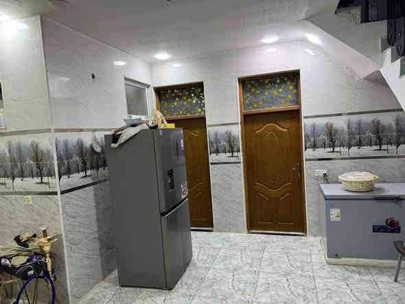 السلام عليكم بيت 130 متر بغداد  العامل الجنايات قريب فران السجاد شارع اسواق فادي الاستفسار اتصال ع رقم ***********
