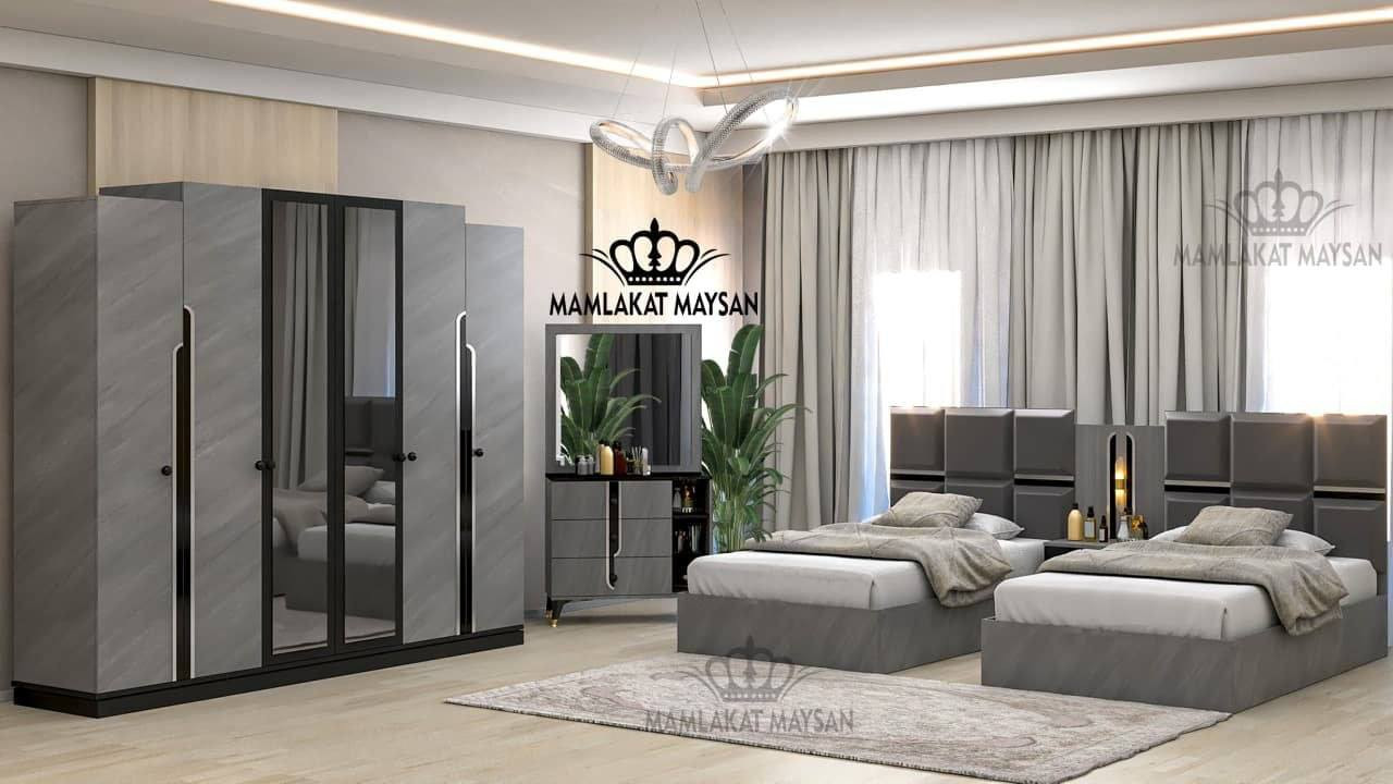 فة نوم  ابواب 5 قطع شبابية  معمل اصلي درجة اولى 📢

نفس الصورة بالضبط 💯
سكك ثلاث مراحل
نرماده هايدروليك
قياس الكنتور 220سم✅
سرير عدد2 قياس90*200✅
كومدي عدد1..قياس 45سم✅
ميز تواليت... قياس 80سم✅
متوفرة بالوان وموديلات مختلفه

#السعر  630الف 
 
توصيل بغداد مجانا 
اطراف 20 الف 
محافظات 75 الف


**إذا كنت صاحب هذا الإعلان وتريد حذفه لأي سبب، رجاءا أرسل رسالة إلى الدعم الفني**