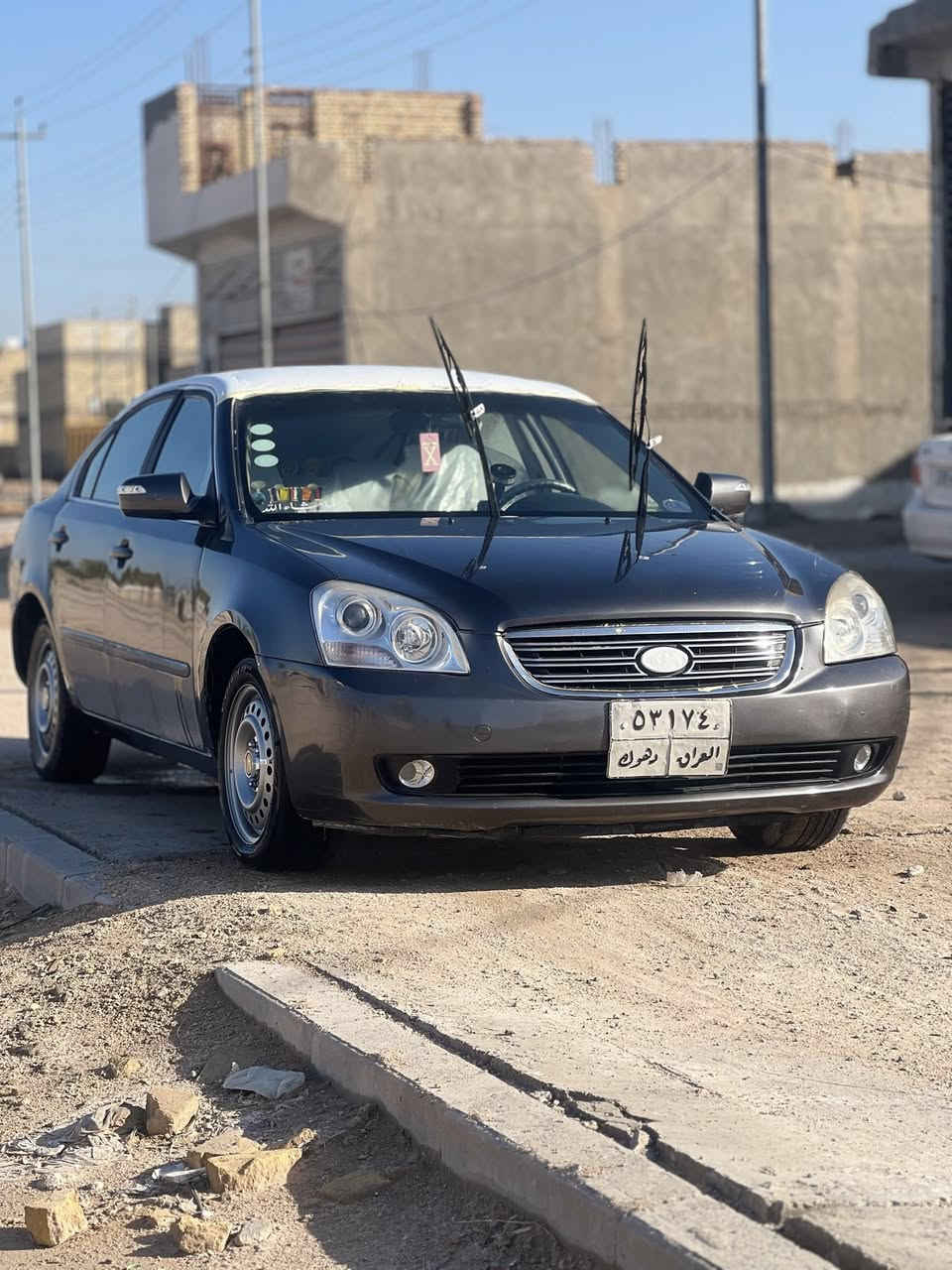 اوبتيما ٢٠٠٧ للبيع 
رقم دهوك سنوية نافذة 
حدادية جديدة 
مكينة بالكارتون 
ضفيرة جديدة 
تبريد ثلج 
السيارة مصبوغة عام 
غرامات على المشتري 
مكاني النجف 
السعر ٦٥ عليها غرامات على المشتري


**إذا كنت صاحب هذا الإعلان وتريد حذفه لأي سبب، رجاءا أرسل رسالة إلى الدعم الفني**