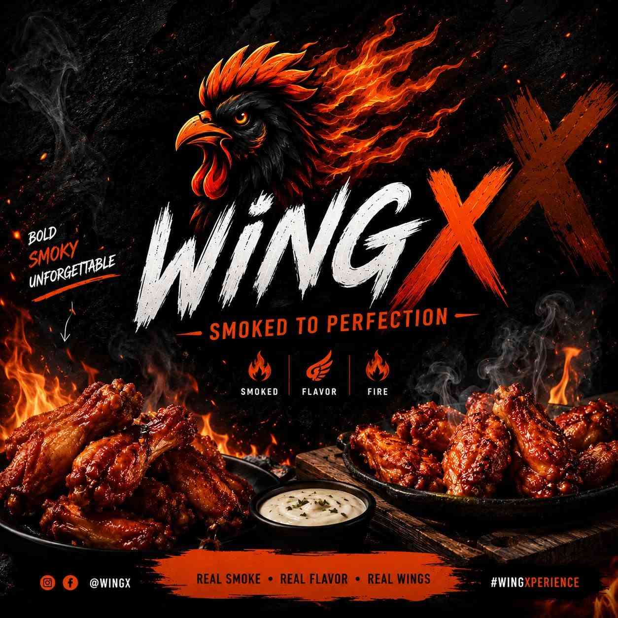 مطعم WingX
يقدم اطيب اجنحة دجاج بطريقة مميزة تتبيلة تخليك ترجع مرة ثانية وأسعار مناسبة 🔥

اجنحة على الفحم نكهة شواء حقيقي طعم لا يقاوم🍗 

العنوان/ بعقوبة-بهرز

للطلب من خلال الاتصال او عبر الواتس اب
***********☎️

نظام الطلب فقط توصيل‼️

متواجدين يومياً من الساعة 4 عصراً لغاية الساعة 12 مساءاً

اطلب وجبتك وعيش اللحظة 😋
