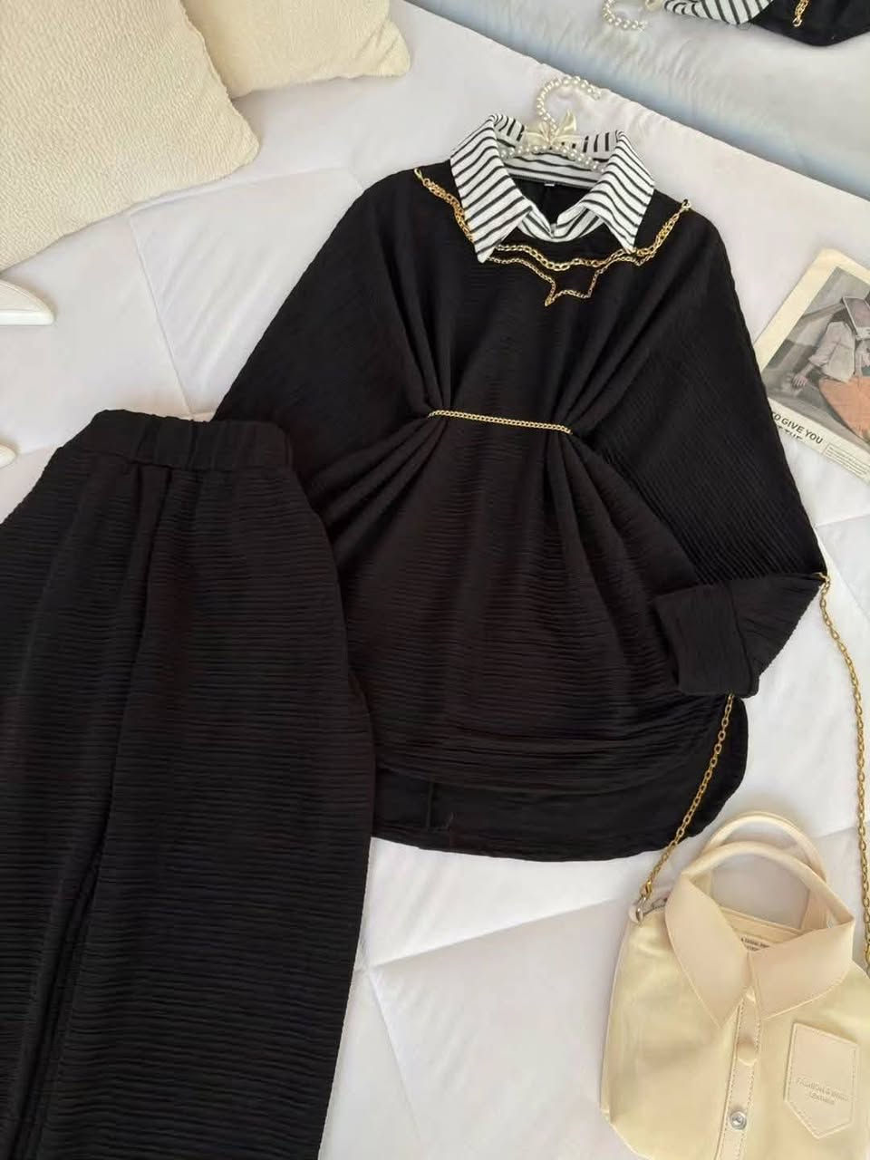 😍#جديدنا_جمال_موديلات😍
  سوت 🔥🥹♥️نسائي  قطعتين 🥰 
#الخامة تركي درجة_اولى 👉🏻 🦋💙🌺
القياس.   _40_42_44_46_48
#السعـــــــــــــرررر15
يوجد توصيل داخل المسيب الفين دينار 
يوجد توصيل محافظات ايظا


**إذا كنت صاحب هذا الإعلان وتريد حذفه لأي سبب، رجاءا أرسل رسالة إلى الدعم الفني**