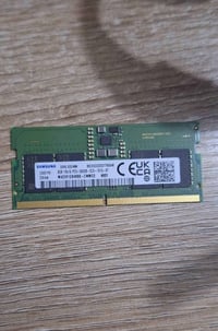 رام لابتوب الاصلي مال شركة لينوفو DDR5 8GB 5800 للبيع السعر 100 وبيه م...