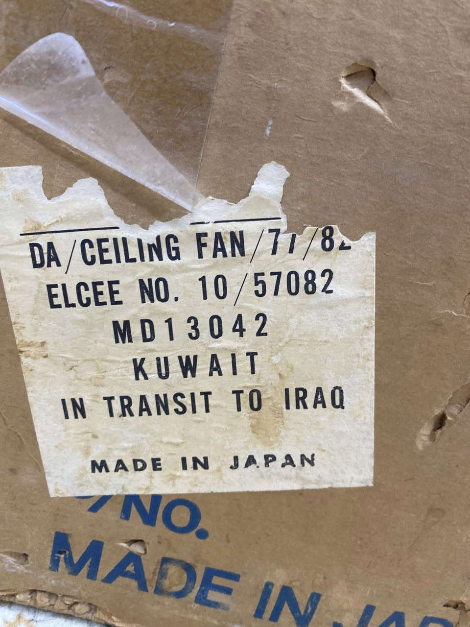 السلام عليكم 
مراوح ناشيونال سقفية استيراد المنشأة العامة التجارية العراقية لوك غير مستخدم للتواصل على الرقم فقط***********
