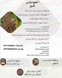 البو عيثه • ٥٠٠م • طابو زراعي