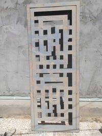 باب حديد • ٢متر • عرض ٧٠