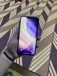 13 برو ماكس   ذاكره 256 بطاريه 100مستبدل اصلي الون الزيتوني. النضافه ا...