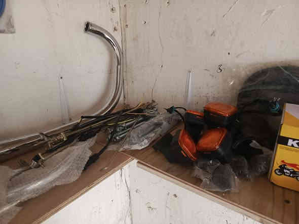 تم بحمدلله افتتاح محل ادوات دراجات ايراني في منقطه الزيدان قرب الجنوبي بأسعارمناسبه للتواصل ***********
***********
