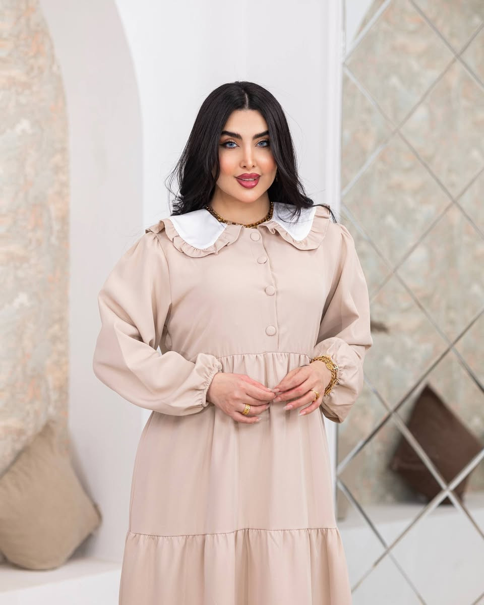 😍#جديدنا_وصل😍
فستان   نسائي  🥰 
#الخامه_دابل___درجة_اولى 
القياس. Xl. Xxl. 3x
سعر الدرزن  .285
 المفرد  37
التوصيل بغداد 5 🚗🚗🚗
المحافظات.  6 🚌🚌🚌


**إذا كنت صاحب هذا الإعلان وتريد حذفه لأي سبب، رجاءا أرسل رسالة إلى الدعم الفني**
