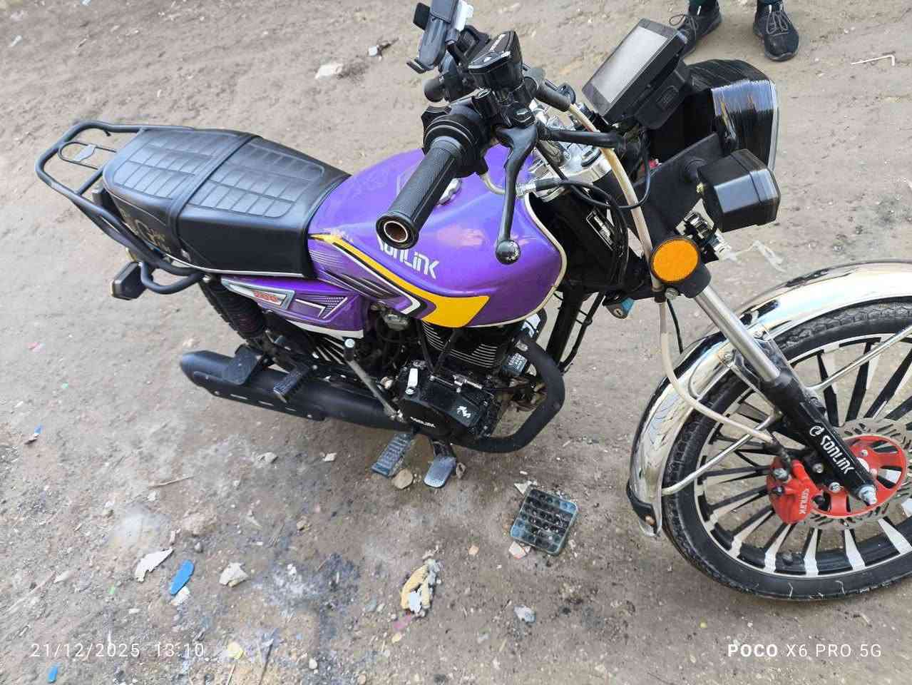 سلام عليكم دراجه سونك 25 الدراجه شبه زيرو ما ناقصهة شي اوراق أصولي السعر 750 وبيهة مجال مكاني بابل لأسكندريه ***********
