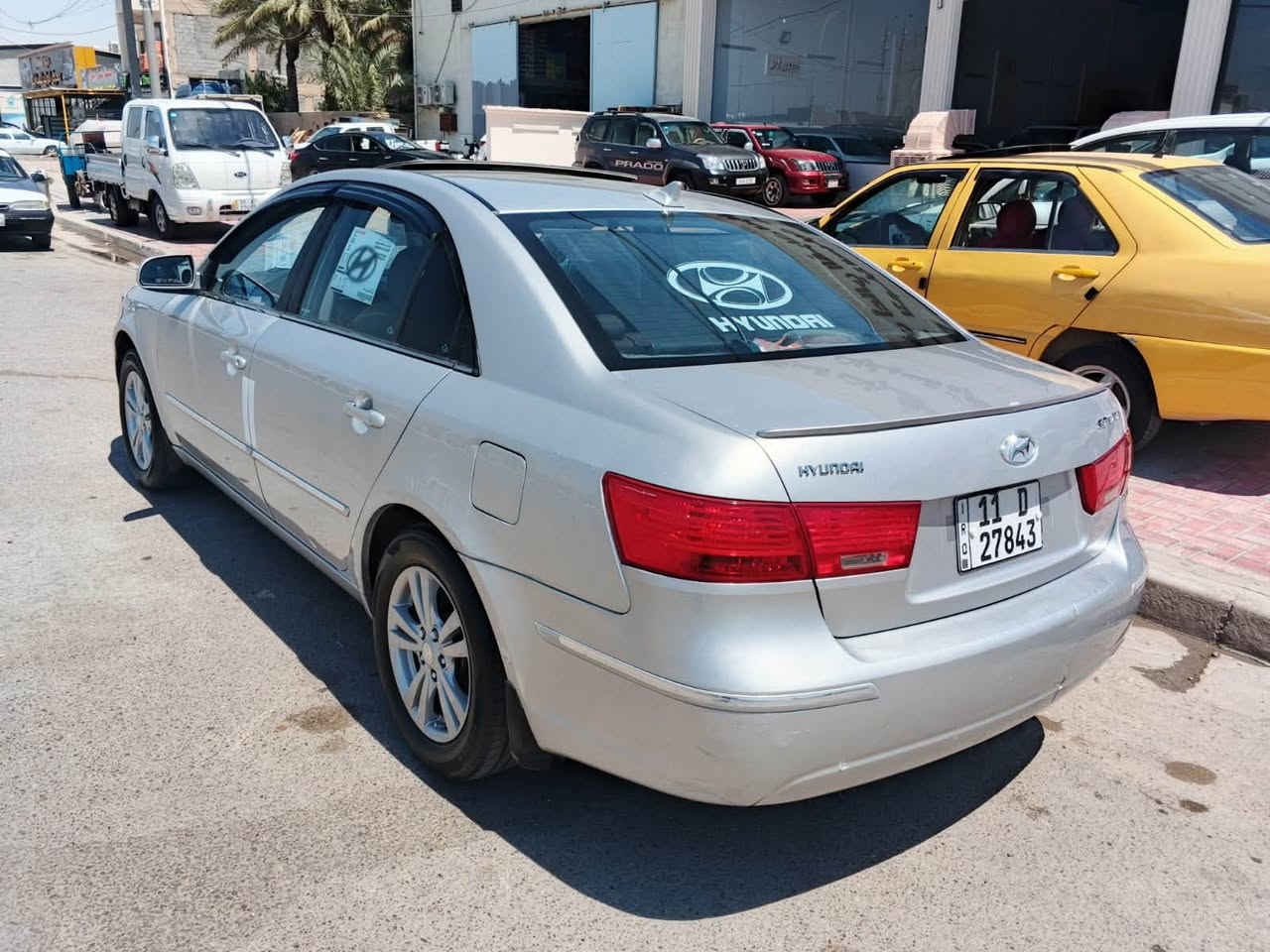 سوناتا موديل 2009رقم بغداد بيه قطعتين صبغ سونار موجود مع المنشور مكان الفلوجه
***********
