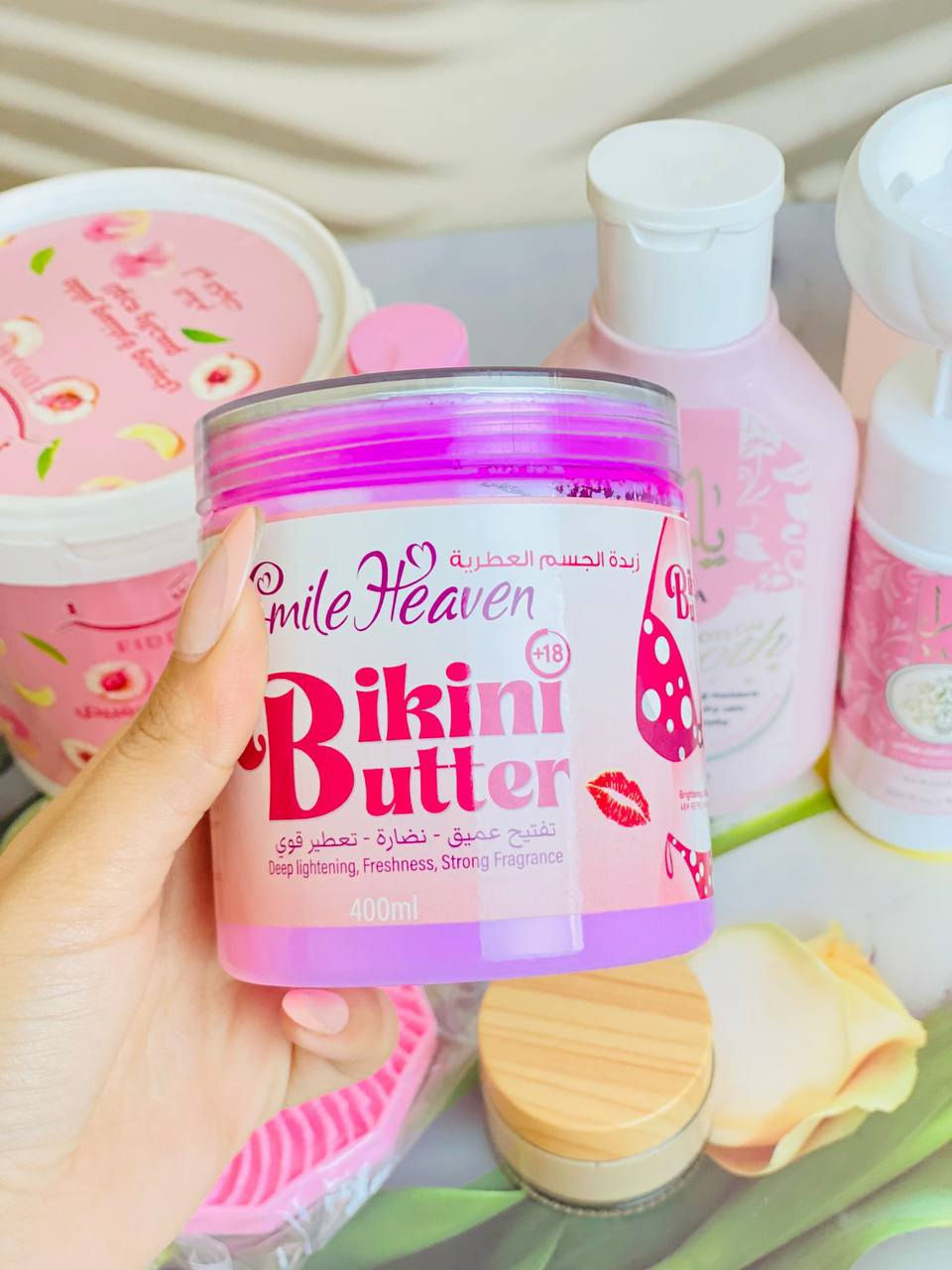 * "بوكس عناية بكل شي تحتاجينه لتدللين نفسك ✨ لأن راحتج أولاً 💆🏻‍♀️"

🌷مقشر وسنفرة للوجه والجسم 

🌷زبدة للجسم عطرية

🌷زيت معطر يارا 

🌷غسول ومعطر مناطق حساسة

🌷مخمرية فورمنية بعد الحمام 

🌷لوشن مرطب يارا🧴 

🌷ليفة تزيل الجلد الميت وتقشر

* "وقتج للراحة يبدأ من هنا.. بوكس العناية اللي يخليج تحبين كل لحظة 🌷"

للحجز والاستفسار خاص 

يوجد خدمة توصيل لجميع محافظات العراق


**إذا كنت صاحب هذا الإعلان وتريد حذفه لأي سبب، رجاءا أرسل رسالة إلى الدعم الفني**