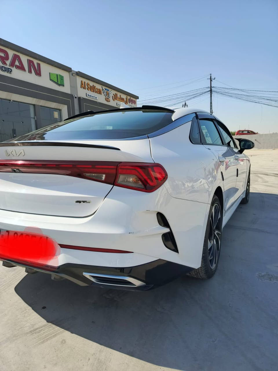 سيارة k5 موديل 23 وأرد أمريكي توربو رقم اربيل ماشية29الف السيارة وضع شركة بيع او مراوس معk5 موديل 25 خليجي الحادث مرفق بالسونار الشراي يجي خاص او يتصل على الرقم***********
