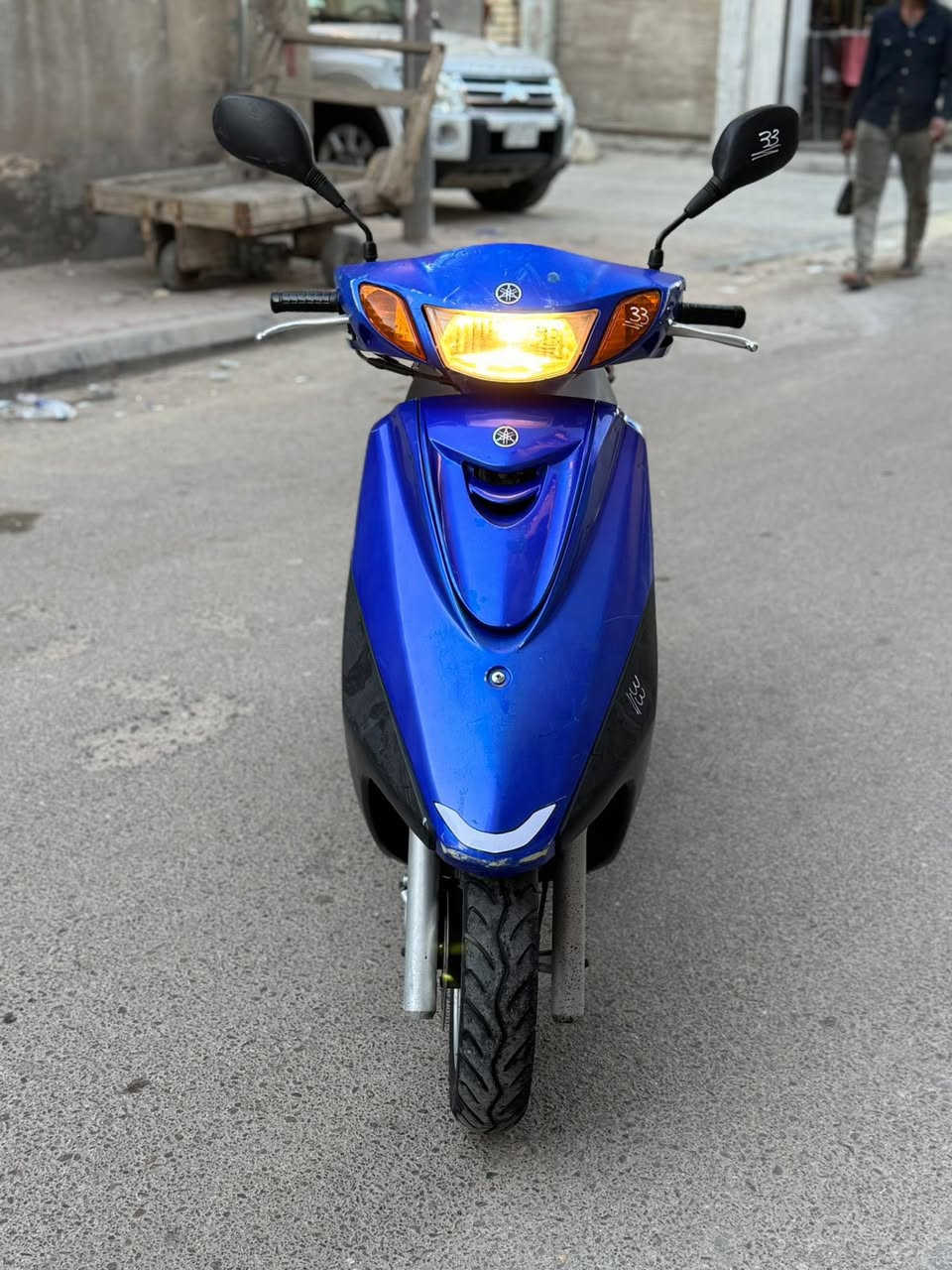 سلام عليكم للبيع دراجه كزز ياباني الأصلي دراجه جديده مال رمبه مكينه  اذا برغي مفتوح ترجع بعد الاصلي خطين نوزل اوراق كامله دراجه جديده مال رمبه مكفوله كفاله عامه شلعه معدل خير من الله شرط علفحص اذه مفتوحه ترجع مكان بغداد الكرخ الصالحيهالسعر750 وبيهه  مجال مستعجل على بيعتهه والاستفسار الاتصال***********
