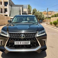 لكزز موديل 2019 رقم بغداد باسمي اللون اسود محرك 8 سلندر 5700 بريم اصل ...