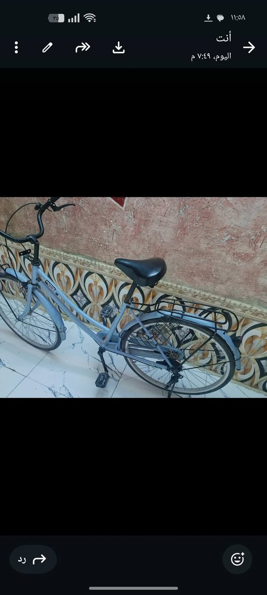 باسكل نضيف مستعمل  شهرين حجم  26سعر 99الف بس بل رميله او سكن باقي محافظة  تعال انت اخضه مكاني الرميله الشمال  قريت السكك يم محطت القطال هاذه رقمب***********
