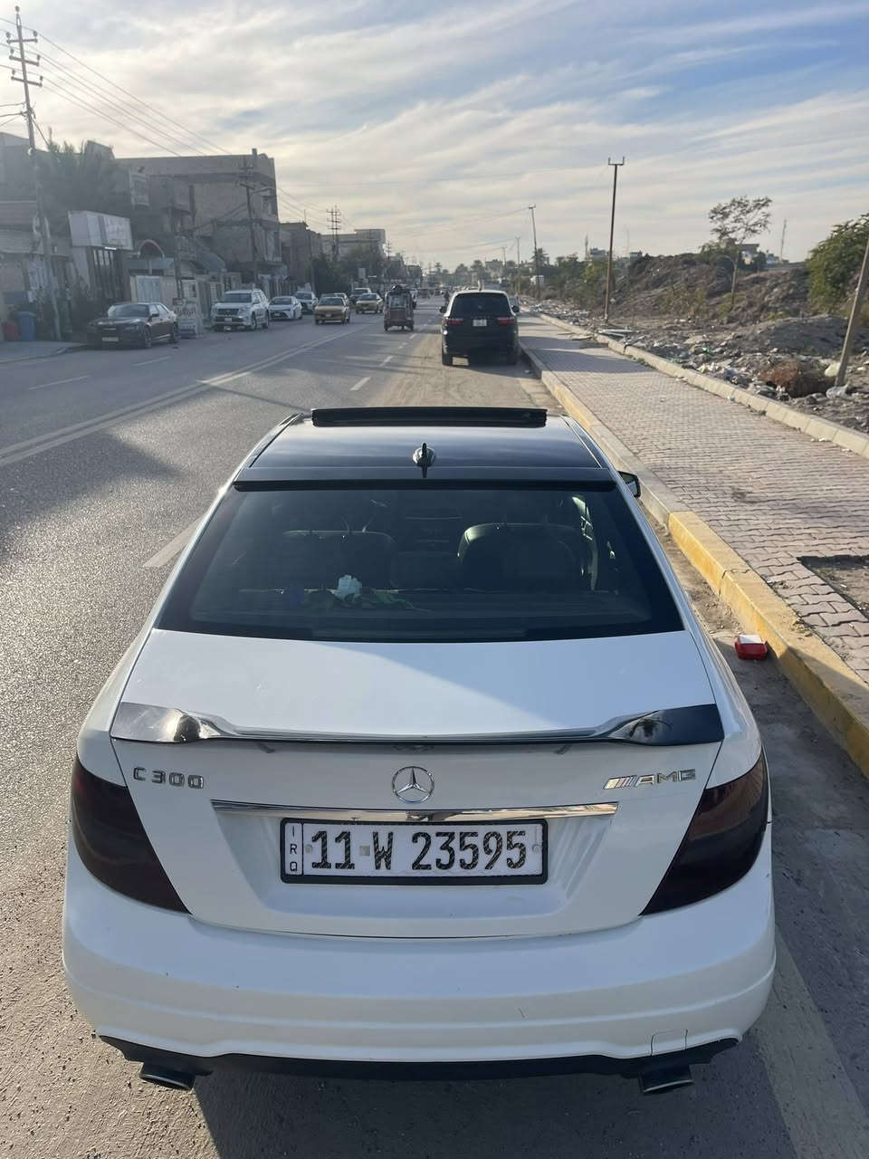 ‏Mercedes-Benz C300 2012
-------------------------------------
#السعر : 125$ وبيهة مجال بسيط

#رقم الهاتف :***********

#رقم السيارة : بغداد 11 

مكان السيارة : بغداد / الحرية
-------------------------------------
السلام عليكم 
 للبيع  مارسيدس C300  موديل 2012 رقم بغداد السيارة وارد امريكي حادثهة بلدوسه وموجودة صور الحادث وبلعراق مبدله بيهة قطع اصليه نفس اللون ابيعهة حزام بدون لاشواصي ولا لغود السيارة كلش حلوه وناصبه وقوية ومستعجل علبيع
تفاصيل سيارة :
 1- السيارة عليهة اضافة سبايدر R ستايل + شفقة
ومغلف القمارة اسود اصلي حراري  وعندي صورهة قبل التغليف 
2_محرك 6 سلندر  حجم 3000 تنفس طبيعي المرغوب+كير  مكفولات ⁦⚔️⁩
3_تبريد قطعتين+❄️⁩
4_كروز سرعة🔒 
5_ داخل اسود جلد⚔️⁩
6_مراية داخلية+جانبة عاكسة ⁦🔍
7_تحكم ستيرن ⁦⚔️⁩
8_لايت زنون 
9_انظمة قيادة  +سبورت + طبيعي 
10_انارة ترحيب💡 خارجية وداخلية ⁦⚔️⁩
11_شاشة اعطال
12ستيرن كهرباء  + تحكمات 
13_ويل 18 AMG اصلي
14_فتحة سقف 
15-كشنات كهرباء ذاكرة 
16- شاشه وكامرة وسماعات هارمن كاردن 🎧
17- السيارة وياهة تخم كامل بردات تفصال معتم ‎100‎%‎100

 -------------------------------
