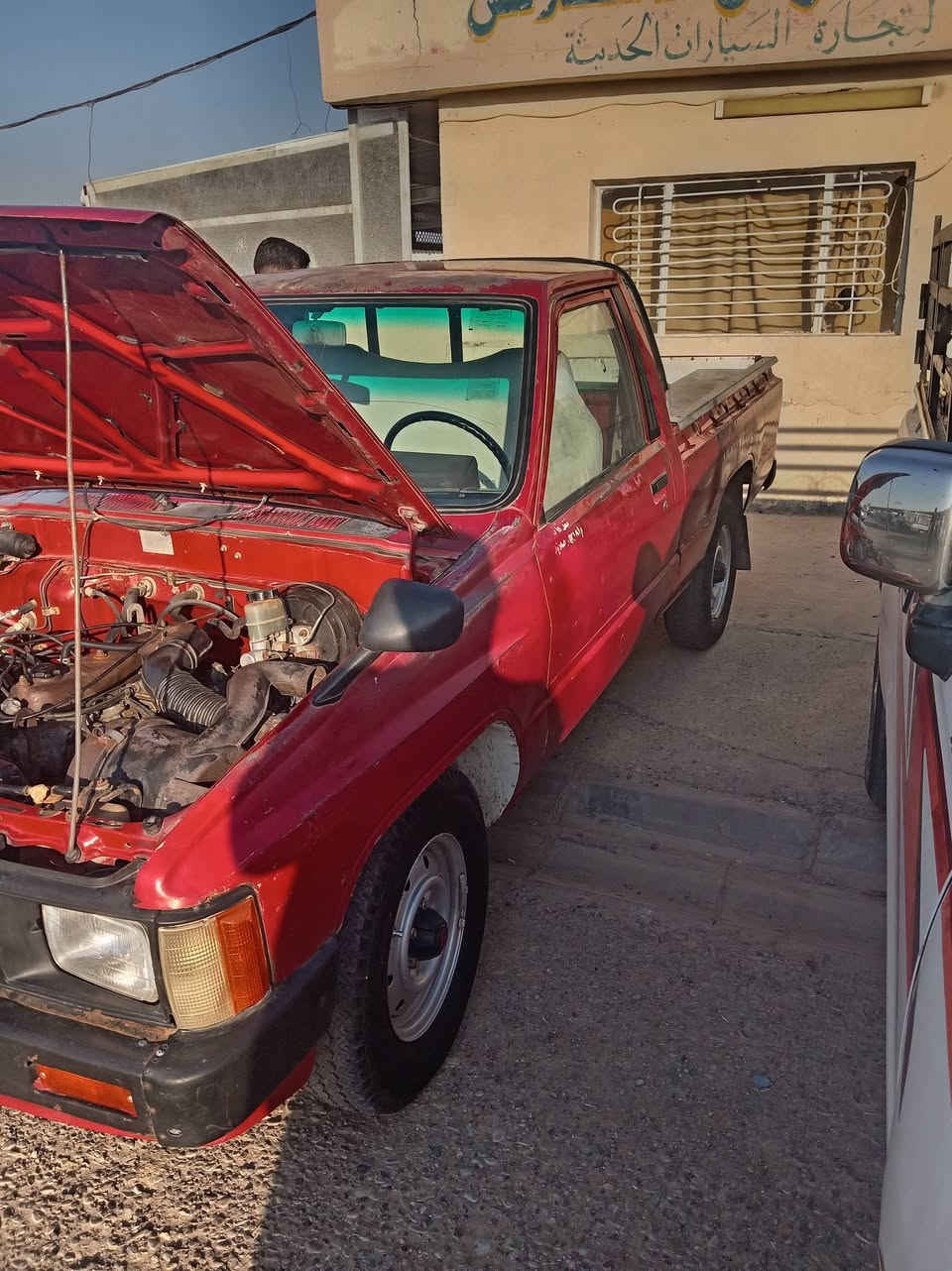 السلام عليكم موديل 85 بيك اب للبيع كركوك ناحيه تازه جديد شواصي محرك جير اكسل طائرات كلها جده ***********

