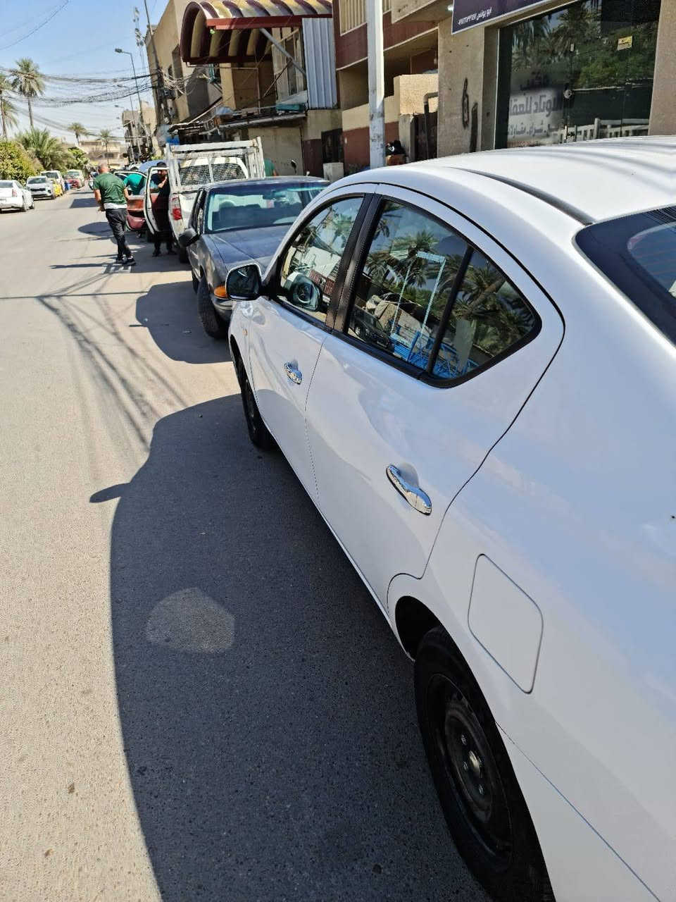نيسان صني هندي بليته زركه  مكفوله ماعده صبغ شبر بل جاملغ الخلفي موضح بل صور ماشيه ١٣٠  وبيه مجال ‏‪***********‬‏الطيبين للاستفسار الاتصال
