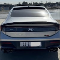 سوناتا N لاين موديل 2024 السيارة كلين تايتل، فقط بارد بسيط المواصفات: ...