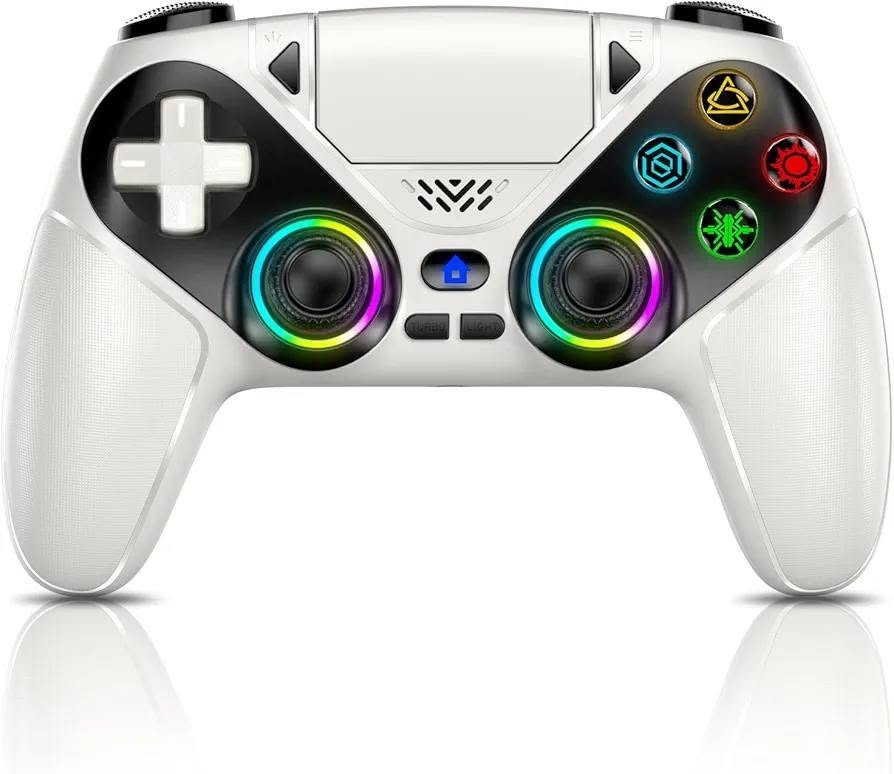 وحدة تحكم لاسلكية Gamrombo LED لجهاز PS5، متوافقة مع PS5 Pro/Slim/PC، اهتزاز مزدوج، وظيفة ماكرو/توربو، منفذ صوت 3.5 ملم، لوحة ألعاب تحكم حركة سداسية المحاور مع مكبر صوت (أبيض) حط سعر وبل عافيه


**إذا كنت صاحب هذا الإعلان وتريد حذفه لأي سبب، رجاءا أرسل رسالة إلى الدعم الفني**
