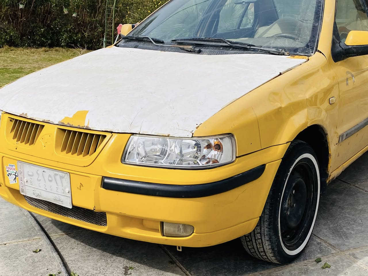 للبيع سمند موديل 2011 رقم بغداد الماني تحويل مباشر كير ومحرك خير من الله السياره جاهزه سنويه مجدده مصفره هيئه وغرامه بدون ضرر ولاتبديل الكشر شوفت العين السعر 25 وبيه مجال مكاني بغداد رقم ***********غير متواجد خاص .
