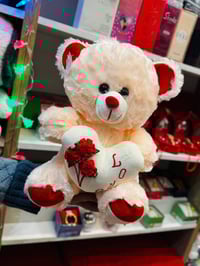 هدية عيد الحب • دبدوب 30سم • تغليف مجاني