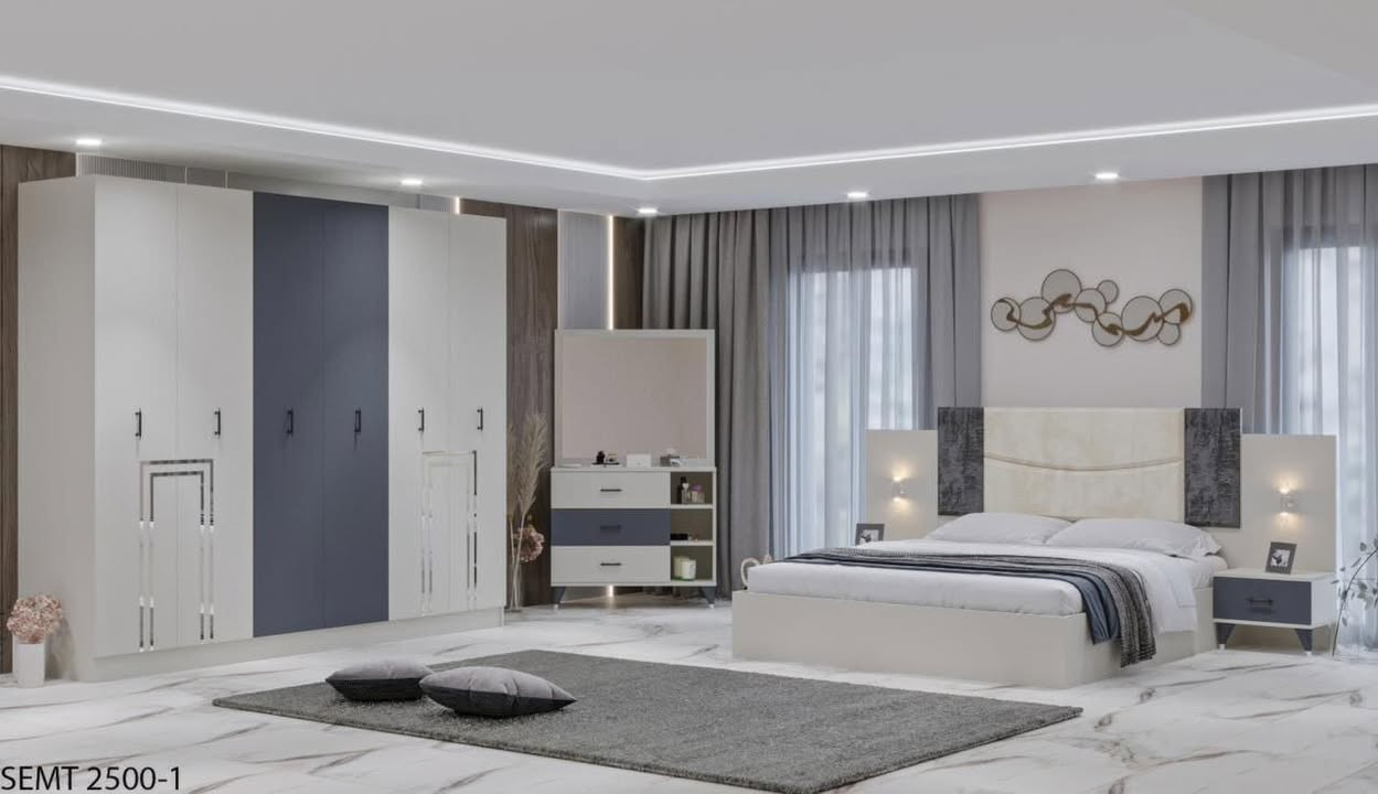 ♦️🔈 *تم وصول*🔈♦️
*موديل*سيمات 2500-1 نفرين   *  
♦️ *5 *قطع ابواب* *نفرين*
♦️ *كنتور   *220  سم صافي عمق 52 سم
♦️ *ميزت تواليت نفس الصوره 80 سم 
♦️ *كومدي عدد 2 اناره 
♦️ *سرير *180*200 سم*  
🎁🎁🎁🎁🎁🎁🎁
تركي 🇹🇷اصلي  ! 
برغي جوي حديد 💪 
عمق كنتور 52 سم صافي 
 السعر 600 الف 
خدمه توصیل متوفره
للحجآ مراسلتی
العنوان.بغداد


**إذا كنت صاحب هذا الإعلان وتريد حذفه لأي سبب، رجاءا أرسل رسالة إلى الدعم الفني**