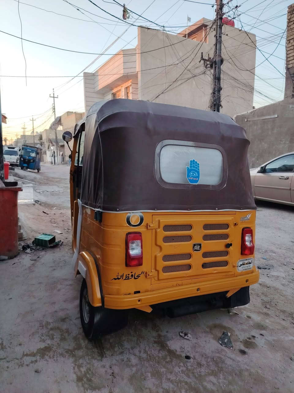 سلام عليكم تكتك موديل 2019 شهر التاسع مظلع جاهزه من كلشي مكينه وكبر وكسل تخم تاير بلاديه قطره معجون ابيها غير الدوسات بس تحويل مباشر مكانها بغدادالطالبيه شقق سعرها ٥٨٠٠ وبيها مجال للشراي الاستفسار علرقم ***********
