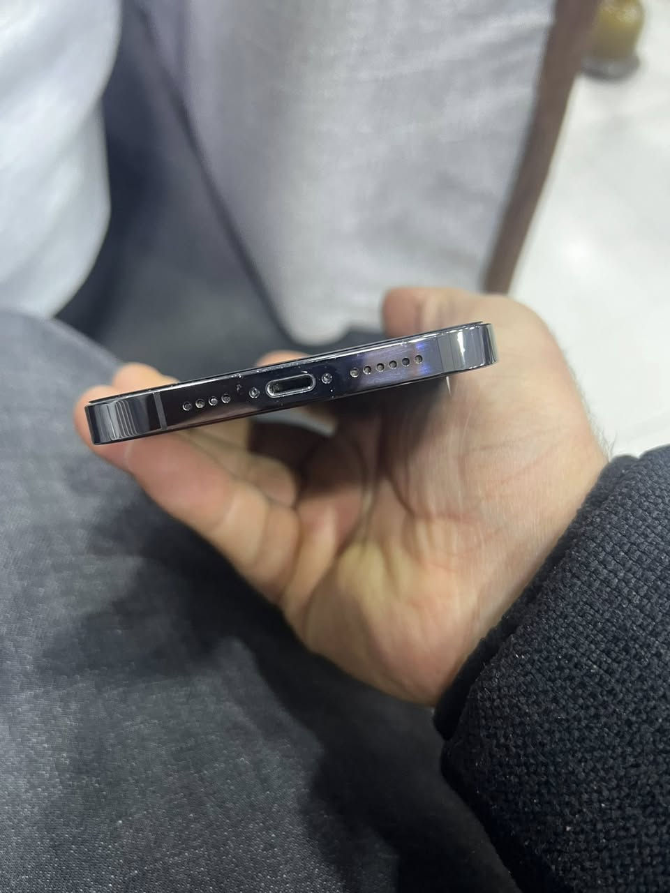 13برو ماكس  لون اسود ذاكره 128
بطاريه 91 جهاز كبس ضد المآي شرط 

السعر 565 ألف 

***********
