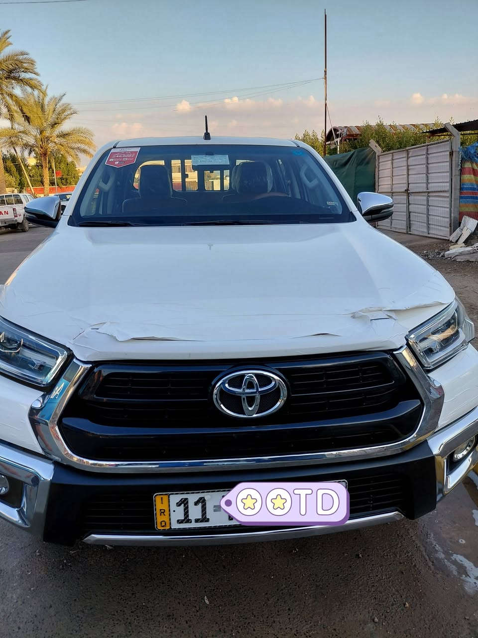 هايلوكس فور ويل شركة ساز
موديل ٢٠٢٥
بغداد كفالة عامة
ماشية.  ١١   الف
وضع الزيرو بضمان الشركة
بصمة تشغيل 
بصمة ابواب
يدات نيكل
اشاير بالمري
اشارة ترحيب
طفاية بلادية
كشنات تبريد 
تبريد  خلفي  امامي
شاشة امامية 
كاميرا خلفية
تحكمات ستيرن
دوشمة كشنات
دوشمة ارضية
بنيد جكات
شاحن واير لس
للأستفسار ***********
