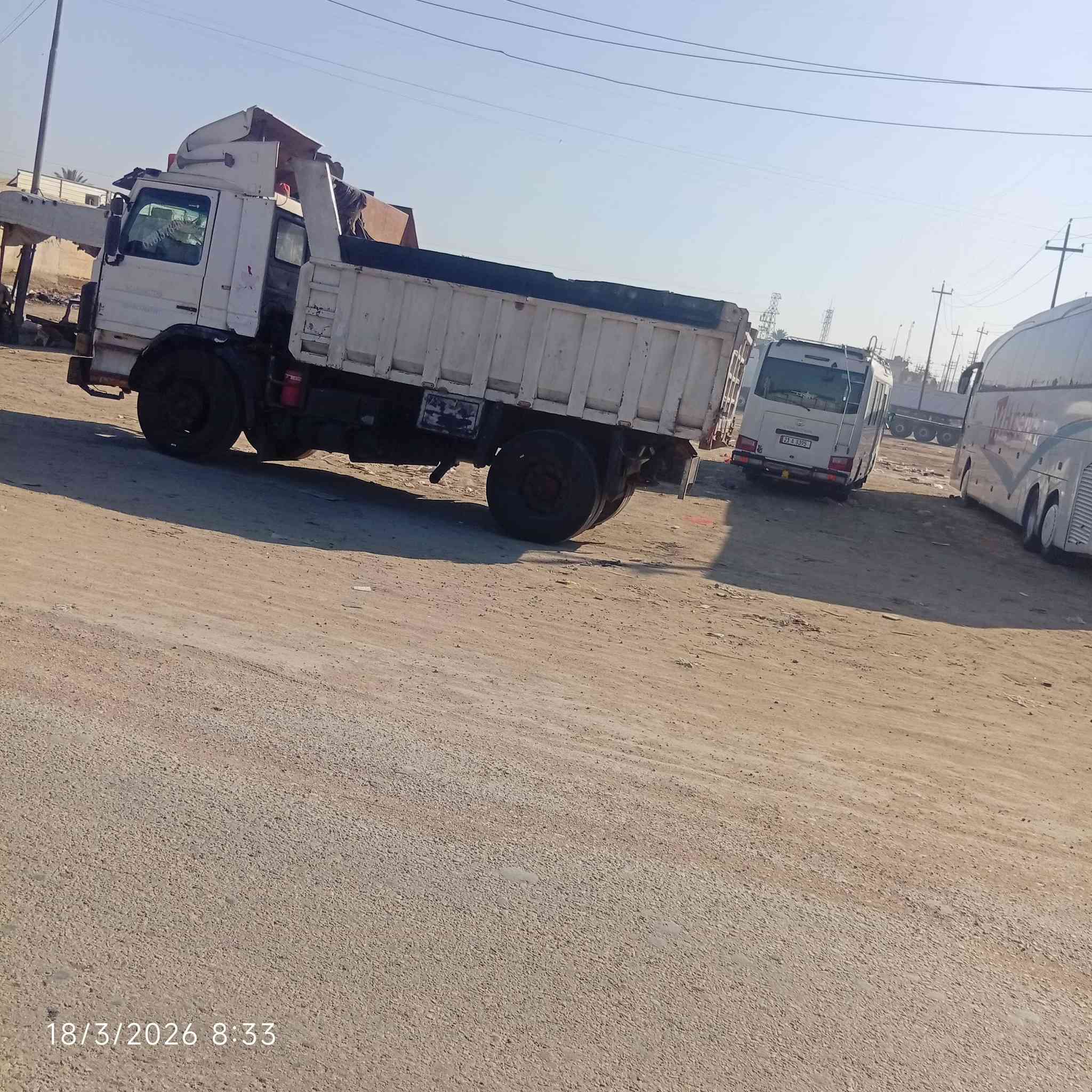 سكانيا للبيع مكينه 113سوده  لاصرف ولا بخار كير 5/5   رقم بصره نكليزي سنويه 2027 بسمي تحويل ثاني يوم تخم تاير  وبيه زوج قبل سبوع شديته سياره خير من الله جاهزه للشغل /
***********
