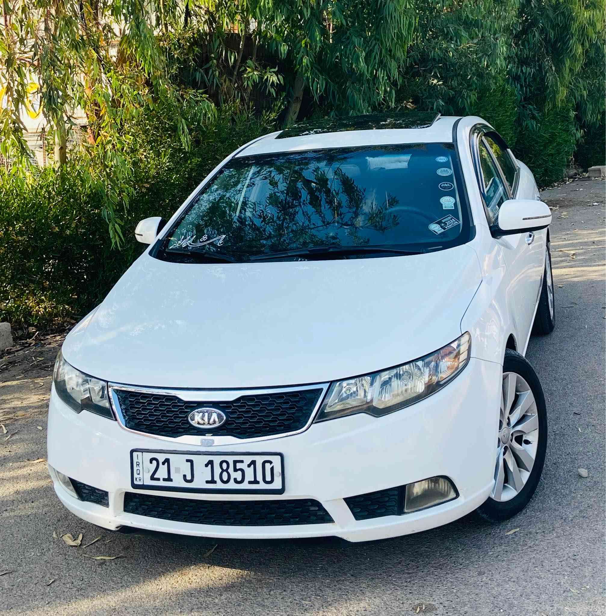 kia serato….
مۆدێل 2012فوول قەپات مواسفات

مواسفات : سلایت ئاوێنە کارەبا تەبرید لەمس تحکومات سوکان گیر شەفت لە سوکان ئاوینە دژەفوول گیر تۆماتیک و عادی بەسمە : بەسمەی دەرگا کوشن جلد و داژبول جلد  هتد….

گیر و مەکینە بەشەرت سەنەوی تازەیە تا 2027مانگ9

بێ بۆیاغ زۆر بێ موشکیلەیە و بێ مەسرەفە و 
خزمەت کراوە💎 

ژم/ ***********
ژم/***********
$113 و مەجال كركوك, العراق
