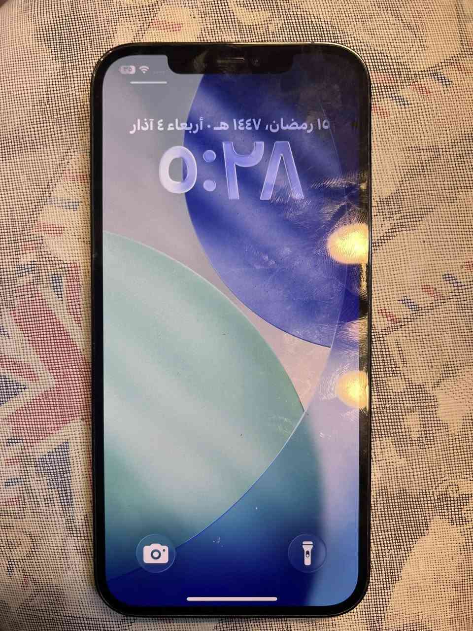 Iphone12Pro max
ذاكرة:512
بطارية؛87
بي فقط النقطة الي موضحة بالشاشة مماثرة ابداً
السعر ؛425
للاستفسار؛***********
