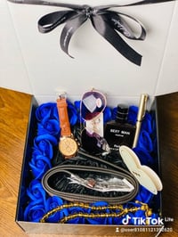 بوكس رجالي • هدية عيد حب • ساعة فخمة