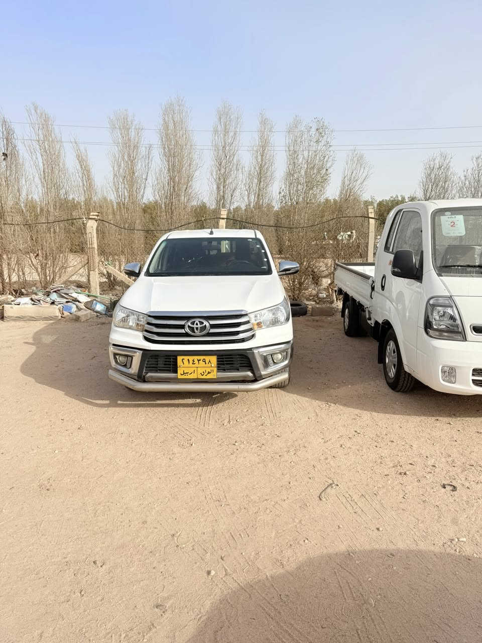 هايلوكس 2021 رقم اربيل شركة ملت ماشية 79 الف سنوية تنتهي شهر 5  مكاني البصرة سفوان للاستفسار  ***********
*********** 
السعر 260 ورقه
