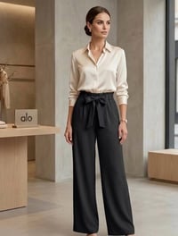 بنطرون نسائي • خامة دابل • مقاسات ٣٨-٤٨