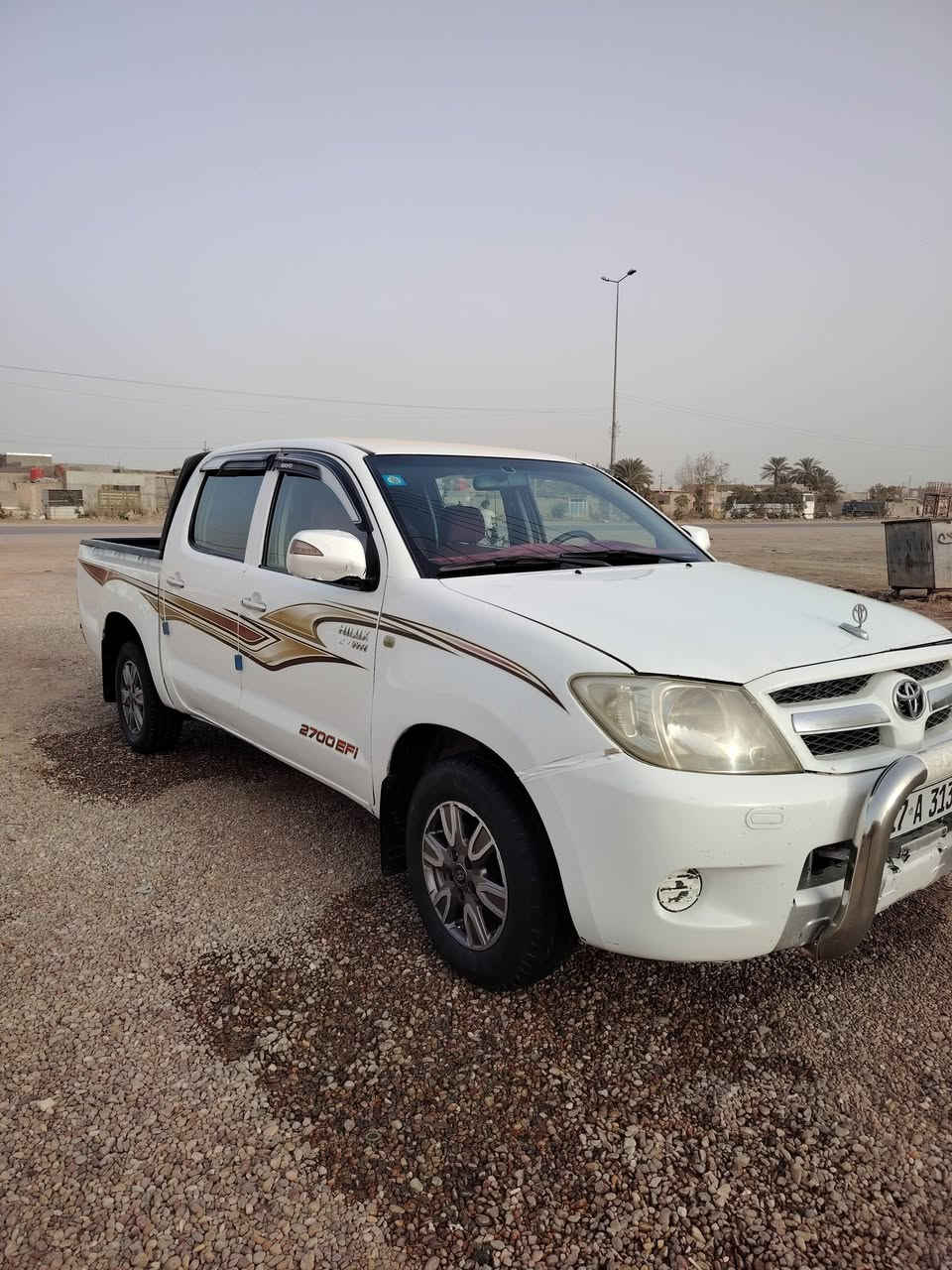 " السلام عليكم  ....
*للبيع بيكم تويـوتا هايلوكس
#السـعـــر_125$ ورقـــه 💸
•للأتصال على رقم الهاتف 📞📞...
•
• 👈🏻👈🏻  [[   - *********** -  ]]  👉🏻👉🏻
•
ـــــــــــــــــــــ ــــــــــــــــ ـ ـــــــــــــــــ ــــــــــــــــــــــ
*موديل «2006»
*كشن ونص
*گير عادي
*رقم المثنى الدولي مميز 3133
*( شرط تحويل مباشر )
*سنويه مجدده للـ2027/4
*مكفوله من الصبغ والتبديل
|| السياره جديده كفاله ||
*المكينه مجفته
*السياره جديده وجاهزه بالمعنىٰ ...

-تبريد❄️
-تدفئه
-مسجل AUX
-ويل كب 
-تايرات جدد
-سبير موجود بيه
-وحداديه جديده

🔹 باقي التفاصيل اتصل إعلاه 👆👆  ...
 #العنــــــــــــــــوان_البصـــــــــــرة ✔️
-_-                                               - _-
