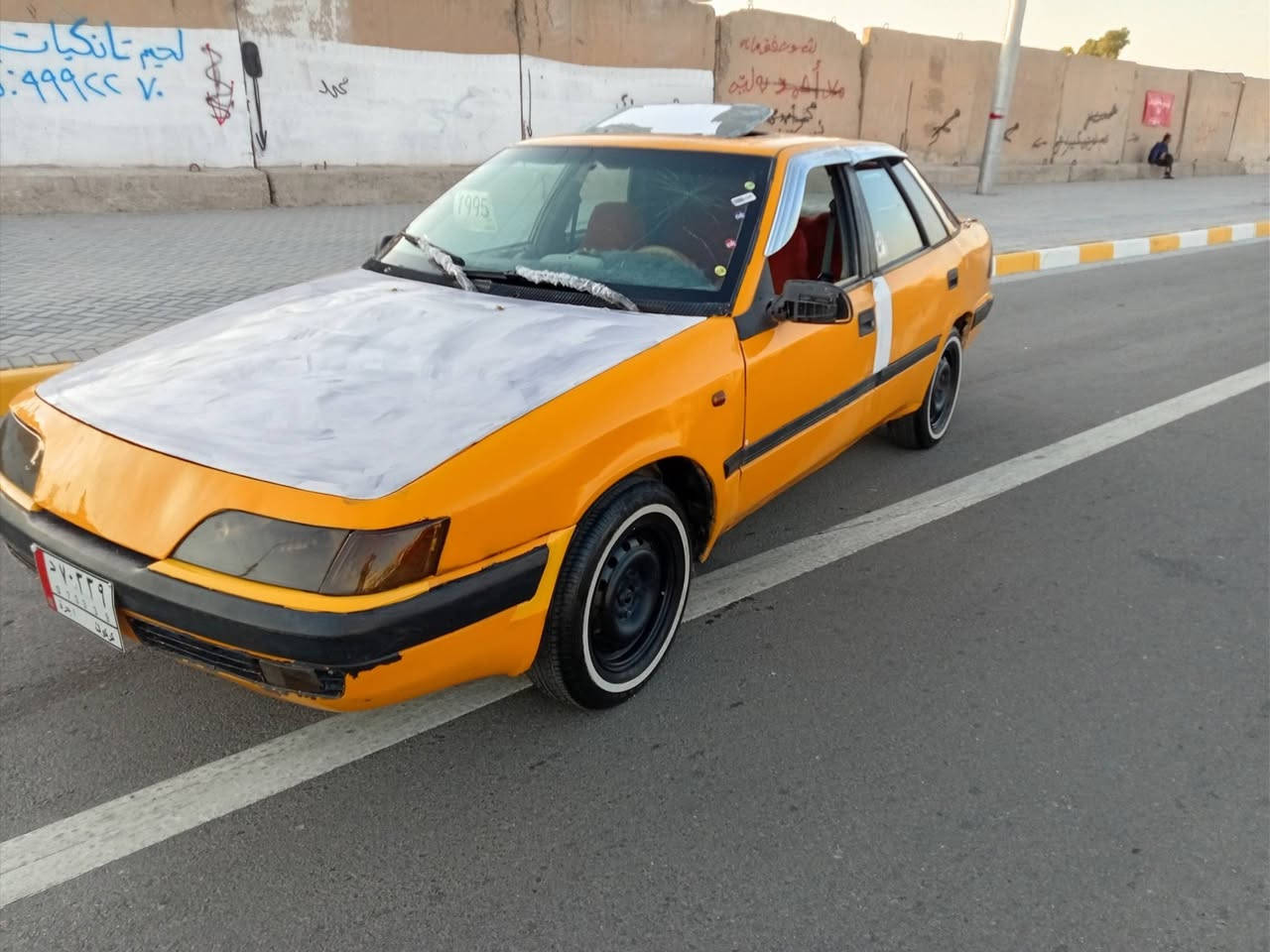 سلام عليكم ورحمة سياره دايو اسبيرو رقم كركوك شرط التحويل و الوكاله كير محرك صدر كلها شرط مابي اي عيب جاهز تايرات جديد كهربيات كله شغال كيجات كله شغال سقف سلايت سياره جديد لا ضربه لا خياس جوم كهربائي سياره كلش نضيف السعر ١٣ وبي مجال قليل مكاني كركوك دروازه ***********
