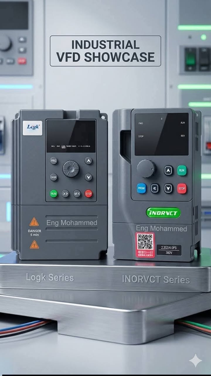 تجهيز وصيانة..... , انفيرترات صناعية VFD
AC DRIVE  VFD Inverter انفيرتر صناعي 
🔥 ودّع مشكلة نقص الفيز وضعف التشغيل!
⚡ AC Drive VFD – يحوّل 220 سنكل إلى ثري فيز باحترافية
ويوجد ايضا ثري فيز 380 إلى ثري فيز 380
حتى لو الكهرباء سنكل فيز أو يصير نقص فيز، الدرايف يجهّز ثري فيز ثابت لتشغيل مضختك بدون مشاكل.
💧 مثالي لمضخات الآبار والري ومضخات الإطفاء والتبريد ،  وغيرها
🚀 تشغيل تدريجي يحمي المحرك من الصدمة
🛡 حماية ذكية من الحمل الزائد وخلل الفولت
🎚 تحكم بالسرعة لتوفير الكهرباء
🔧 يقلل الأعطال ويطوّل عمر المضخة
يستخدم للمضخات ، كوبريسر ، مكائن صناعية مكائن عجانات مكائن CNC ، مصاعد كهربائيه وغيرها
حل عملي… أمان عالي… وأداء مستقر ✔️
🧿 متوفر ة الأحجام من 0.75kw إلى  11kw, 7.5kw حالياً 
ونوفرلك اي حجم تحتاجة خلال أيام.
🧿 برمجة - تجهيز 

📩 راسلنا لمعرفة الأحجام والأسعار المتوفرة

المهندس م.م.محمد ***********
كربلاء المقدسة - العراق ..

#vfd
#inverter
#single_to_3phase
#انفيرتر_صناعي.
#مغيرات_السرعة
