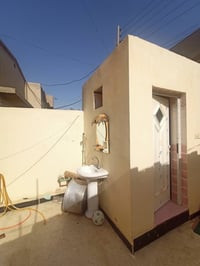 #اعادة_نشر بيت للبيع مساحة ١٢٢ بناء حديث مسلح طابقين.  الطابق الاول: غ...