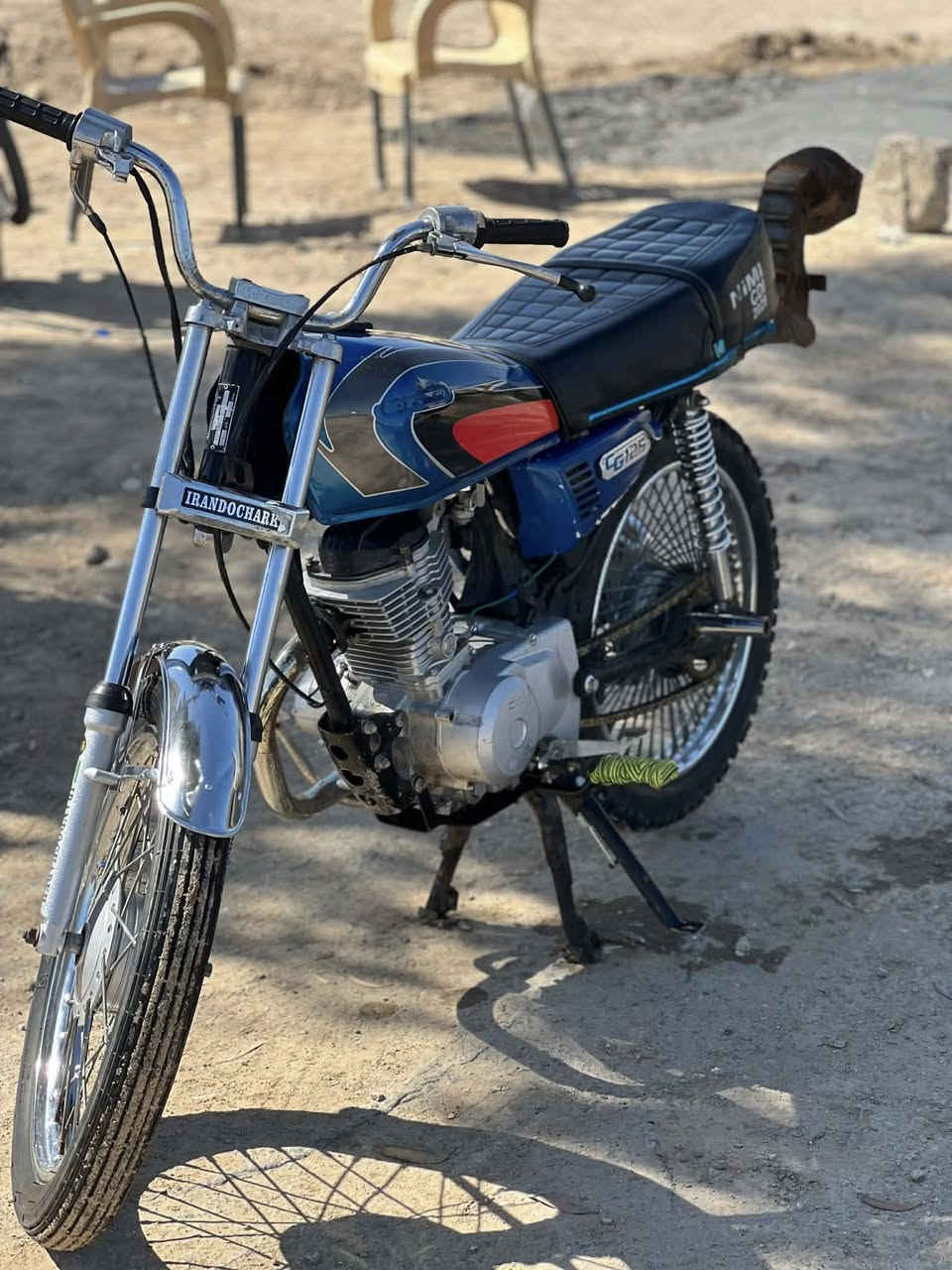 شعندك مراوس نزل
أربعه كير نامه 
دبلات امامي خلفي جديد 
راسطه باكستاني اصلي ثقيل 
كشن وتانكي جديد كله جديد بس ويل خلفي مالتايكر
شاصي نامه ١٩ أوراق 
بس المكينه ارشه قديم والمكينه بيه جبنه الملف طاكهً
بس الدراجه نكره هندر باي وكت ومابيه ايً تكطيع او تأخير 
((بس مراوس ))


**إذا كنت صاحب هذا الإعلان وتريد حذفه لأي سبب، رجاءا أرسل رسالة إلى الدعم الفني**