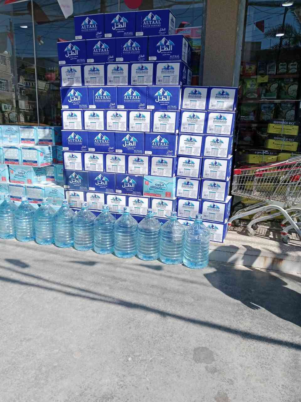 شركه هالة القمر/معمل ماء الطل
قدح 180مل  سعر الكارتونه 1,250 واصل كرخ ورصافه
تصال على رقم الهاتف *********** /
اتواصل على الفيس بوك
