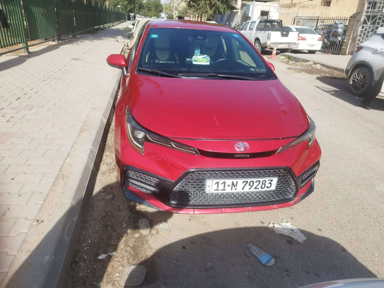 كورلا 2020
موصفات se
شاشه كبيره 
شفتات بالستيرن 
ويل 16 
تخم تاير جديد 
كامرا 
ردار امامي 
بجم كبس 
رقم بغداد بسمنه 
يرباك برده فقط 
حادث موضح بالصور وبالسونارر
شاصي ولغد كفاله كفاله 
مكاني قرب مجمع بسمايه السكني 
***********
السعر 126وبيها مجال
