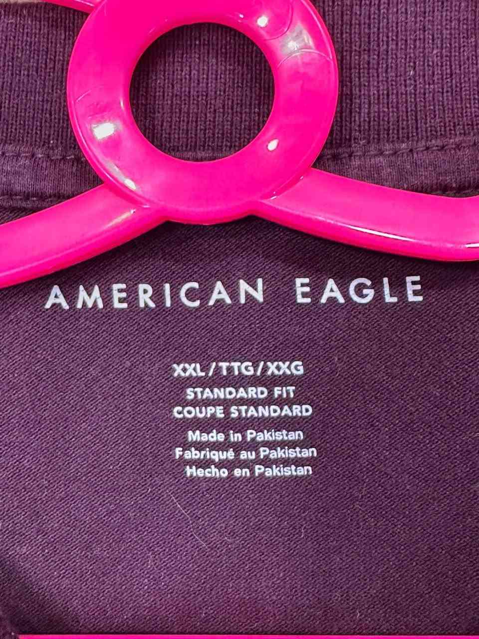 AMERICAN EAGLE
XXL 
العرض 67 
الطول 82


**إذا كنت صاحب هذا الإعلان وتريد حذفه لأي سبب، رجاءا أرسل رسالة إلى الدعم الفني**
